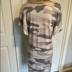 Camo pattern dress